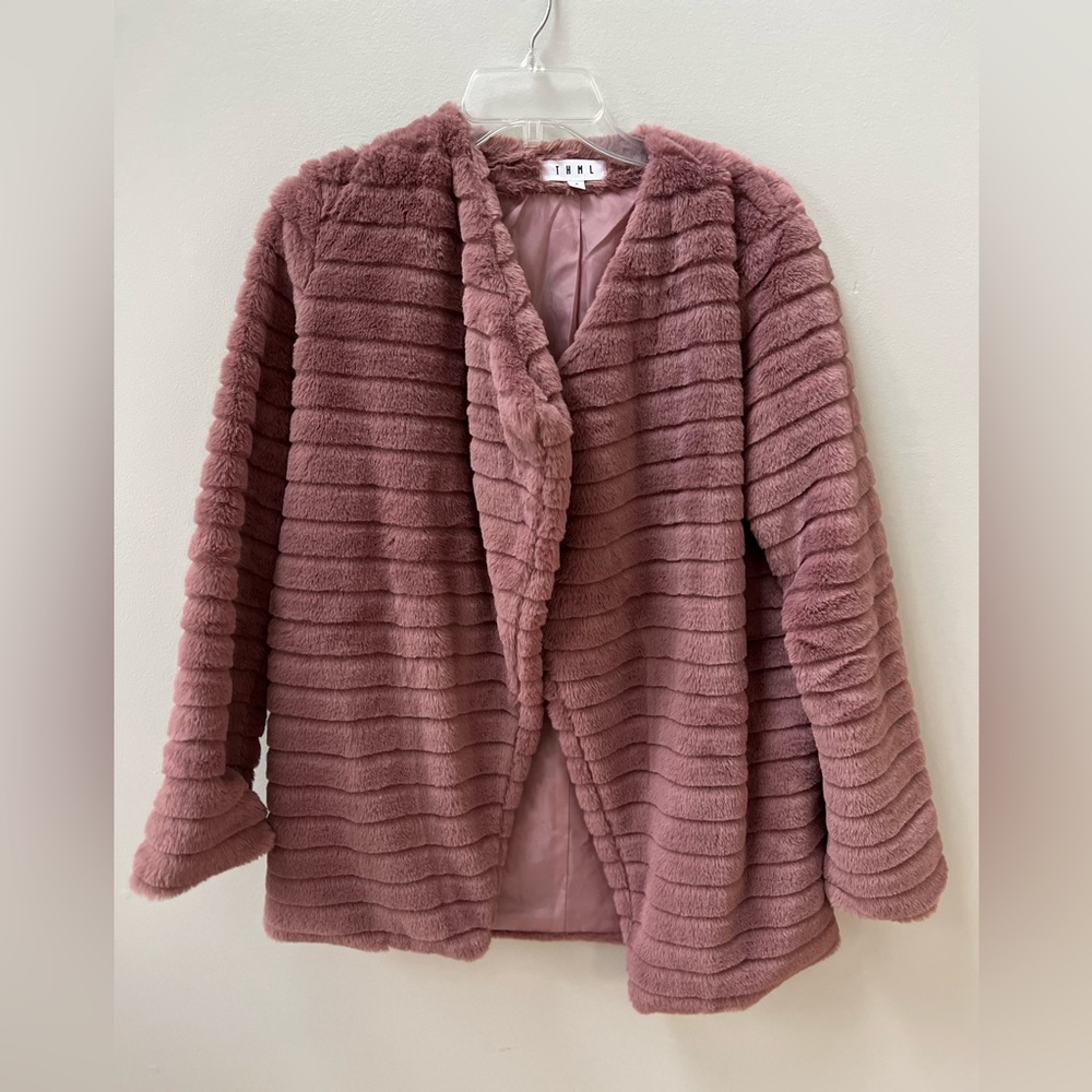 Boutique Faux Fur Blazer